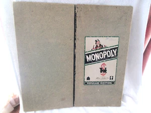Vintage 1954 Parker Bros. MONOPLY Game Board Only / Nice Pre-Owned Condition - Picture 1 of 4