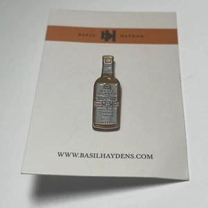 Prendedor sombrero solapa esmalte whisky bourbon albahaca Hayden nuevo - Imagen 1 de 3