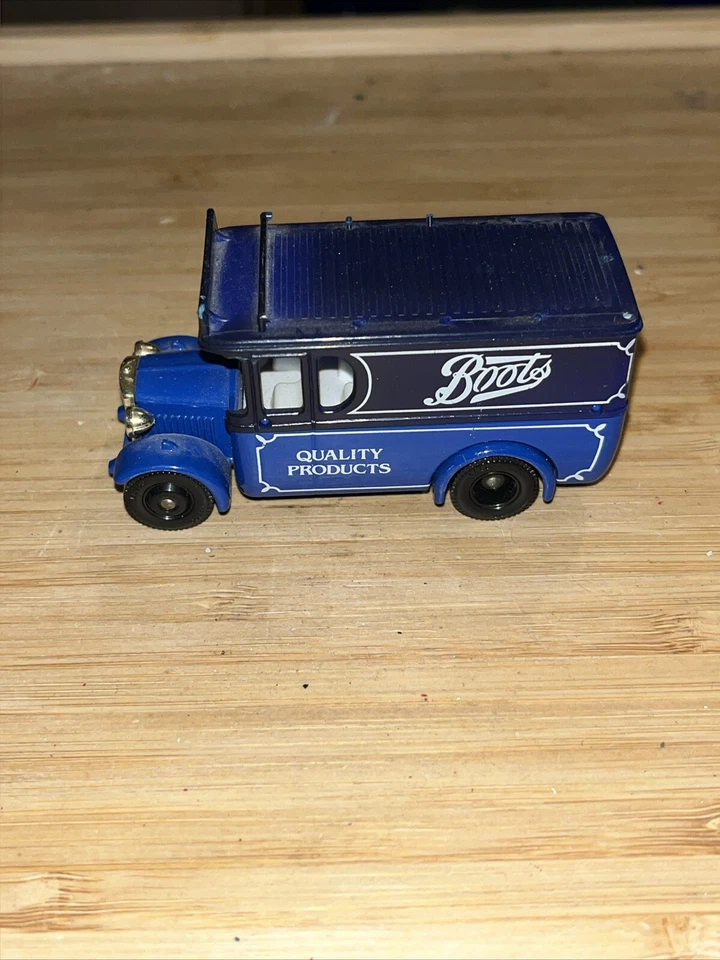 Lledo promotional models  Blue Truck Van Boots Diecast-Collectable-Vintage #51 - Image 1 of 4