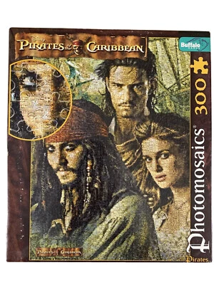 De colección Piratas del Caribe Fotomosaicos Puzzle 300 PIEZAS Buffalo Games Caja Abierta Foto 1 de 4