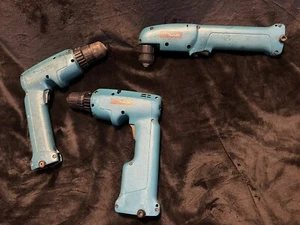 JUEGO DE HERRAMIENTAS MAKITA 12V - 3 taladros inalámbricos - 1 ángulo recto, 2 controladores - 6011D, 6095D - Imagen 1 de 11