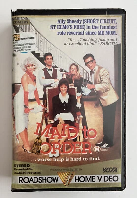 Maid To Order [VHS] Roadshow Video 1987 Ally Sheedy Ex-Rental Tape Clamshell! - image 1 of 4