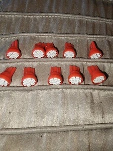 10Pcs Red Gauge Cluster Dashboard LED Bulb Fit for Chevy C10 C20 C30 Truck... - Picture 1 of 8
