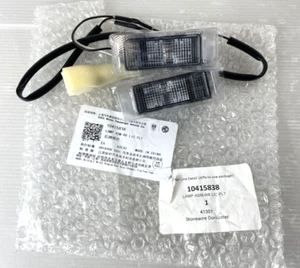 MG ZS 2017 ON SET OF REAR NUMBER PLATE LIGHTS / LAMPS NEW GENUINE 10415838 - Picture 1 of 3