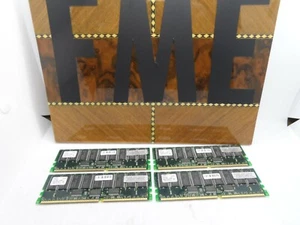 4X Samsung PC2100R-25330-Z G4BC0000M310 512MB 2Gb total DDR SDRAM - Afbeelding 1 van 2