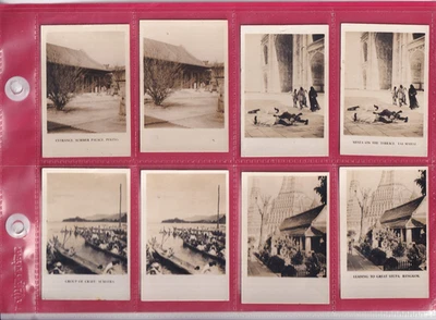 CAVANDERS - PEEPS INTO MANY LANDS, 2ND SERIES  - 4 PAIRS OF MEDIUM CARDS - HIGH - Image 1 of 2