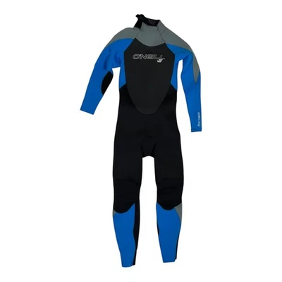 Traje de neopreno completo O'Neill Youth talla 12 Epic 3/2 mm cremallera trasera negro azul Foto 1 de 4