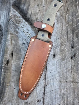 Funda de cuero reversible para cuchillos Esee 5 Foto 1 de 4