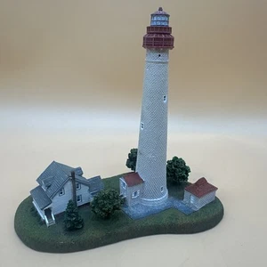Cape May Light Danbury Mint Lighthouse New Jersey Rare HTF - Picture 1 of 12