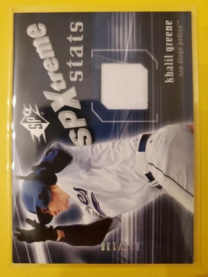 2005 SPx SPxtreme Stats Jersey #GR Khalil Greene 86/130 - San Diego Padres - Image 1 of 2