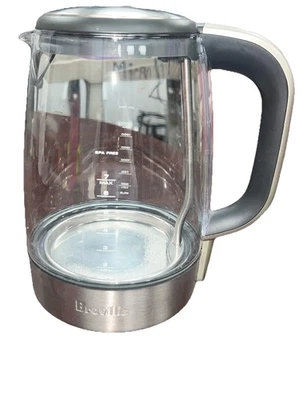 Hervidor eléctrico Breville de vidrio transparente solo capacidad 7 tazas modelo BKE595XL Foto 1 de 4