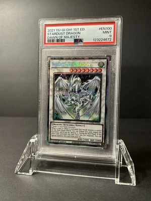 Yugioh Stardust Dragon DAMA - EN100 1st Edition Starlight Rare PSA 9 - Image 1 of 2