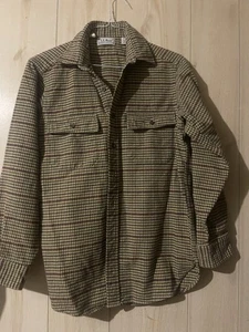 L.L. Bean Hemd Herren kariert Flanell braun Button Down Größe M - Bild 1 von 4