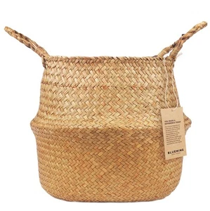 Plant Basket – Large Wicker Indoor Planter for Artificial Olive Tree Pot, 9-1... - Picture 1 of 8