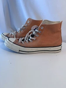 Mens Size 8 - Converse Chuck Taylor All Star Orange High Top Women’s 10 - Bild 1 von 7