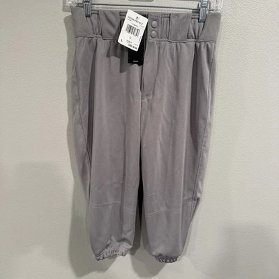 Pantalones de béisbol informales de béisbol Adidas para niños Icon Pro Knicker - grises - talla L Foto 1 de 4