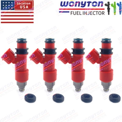 4 топливных форсунки 1400 куб. см для Subaru Legacy Impreza WRX STi Turbo E85 2007-2012 годов выпуска - Изображение 1 из 4