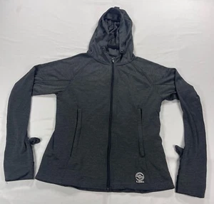 Loki Gear Men's Sz S All in One Tech Hoodie Built In Mask Mittens Full Zip Black - Picture 1 of 19