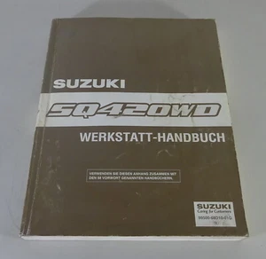 Manual De Taller / Guía De Reparación Suzuki Grand Vitara SQ420WD Fecha 02/2001 - Imagen 1 de 1