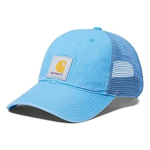 CARHARTT HAT CAP FORCE WICKS SWEAT MEN ONE SIZE AH0286 HA6 AZURE BLUE - Picture 1 of 3