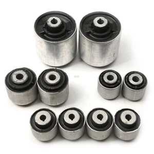 Set of 10 Front Lower Upper Bushing Kits Fit For Audi A8 Q7 Q8 4MN 4M0407182A - Picture 1 of 6