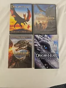 DragonHeart 5 Movie DVD Lot, DH1, DH: A New Beginning, DH 3...NEW OTHER see Pics - Picture 1 of 12