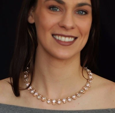 Kate Spade collar mini Palace Gems Necklace $228 petite pearls - Image 1 of 4