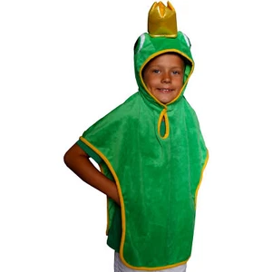 Froschkönig Kinderkostüm Frog Märchen plüschig unisex Einheitsgröße Gr. 98 - 140 - Bild 1 von 6