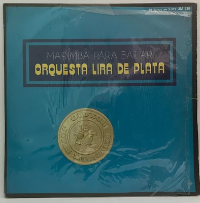 ORQUESTA LIRA DE PLATA - MARIMBA PARA BAILAR -MEXICAN TRIPLE LP TORN COVER - Image 1 of 4