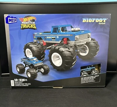 Mega Construx Hot Wheels Monster Truck - Bigfoot  4x4x4 - Image 1 of 2