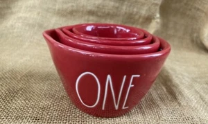 Rae Dunn Artisan Collection Artisan Collection Red LL Measuring Cups - Bild 1 von 12