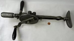 Millers Falls No. 12 Breast Drill 2 Speeds with Good Level Both Handles, Clean - Picture 1 of 13