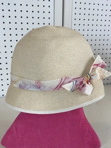Coach Straw Cloche Bucket Hat XS/S - Picture 1 of 7