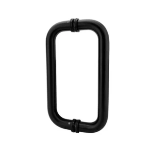 Manijas de tracción rectas de aluminio macizo CEL de 10" y 12" para puerta de entrada - Imagen 1 de 14