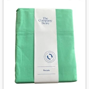 The Company Store Company Cotton™ br Classic Cool Cotton Percale Bed Sheet Set - Picture 1 of 5