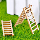  20 Pcs Wooden Small Staircase Ornaments Decor Mini Garden Ladders