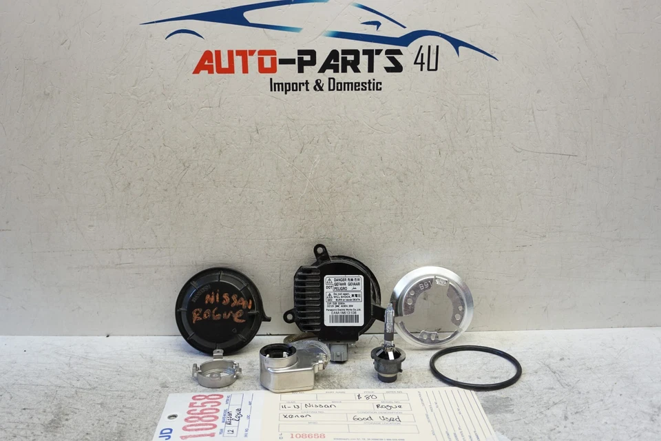 Nissan Rogue 2011-2013 FARO XENÓN COMPONENTES BOMBILLAS OEM JD108658 Foto 1 de 4