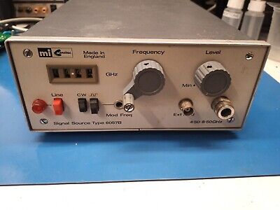 Marconi Instruments 6057 B Signal Source 4.5 - 8.5 GHz • 120£