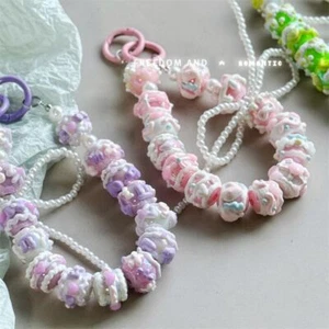 Bowknot Mobile Phone Strap Colorful Phone Lanyard Cute Bag Pendant Keychain - Photo 1 sur 20