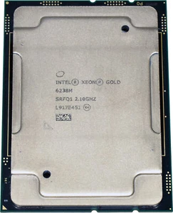 Intel Xeon Gold Processor 6238M 22-Core 2.10 GHz 30,25 MB Cache SRFQ1 FCLGA3647 - Bild 1 von 6