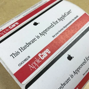 VERKÄUFER EXKLUSIV - POSTEN 3 AppleCare Sticker ORIGINAL vom Apple Computer Händler - Bild 1 von 7