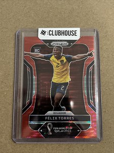 2022 Prizm FIFA World Cup Qatar FELIX TORRES Rookie Breakaway Red #/99