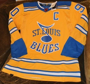 Ryan O'Reilly St. Louis Blues Retro Trikot Herren 52 Large NEU mit Etikett Adidas - Bild 1 von 7