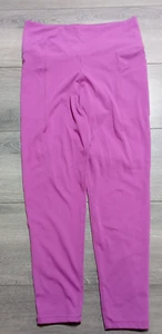 Danskin Leggings Adult Womens Large Purple Pink Crop Athletic - Picture 1 of 7
