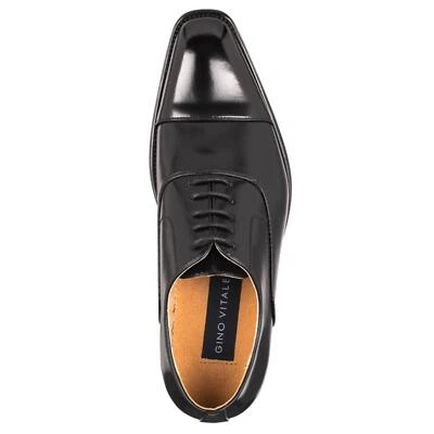 Gino Vitale Lace-up Cap Toe Dress Shoes - Image 1 of 4