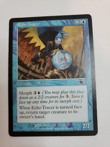 MTG Magic The Gathering Card Echo TracerCreature Wizard Blue Legions - Picture 1 of 2
