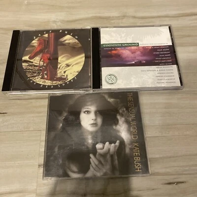 KATE BUSH - The Sensual World Import Single + Red Shoes And Common Grounds CDs - Image 1 of 4