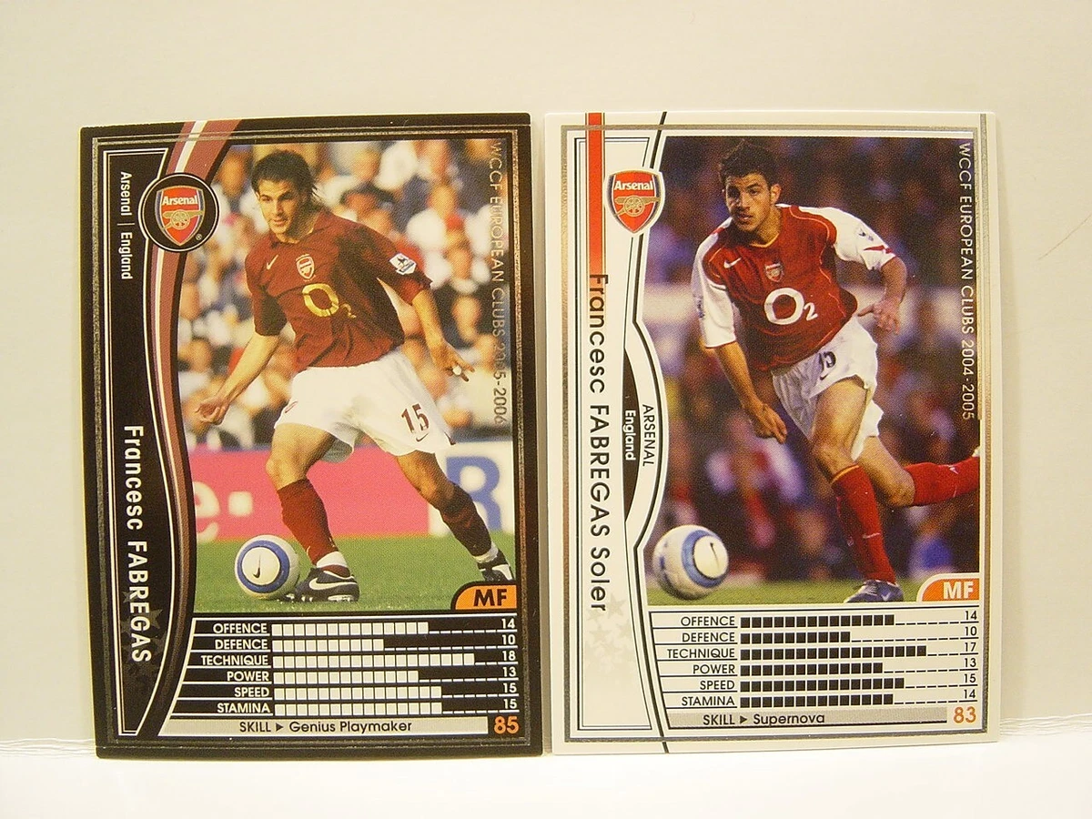 2004-05 Panini WCCF European Clubs Soccer Trading Cards for sale
