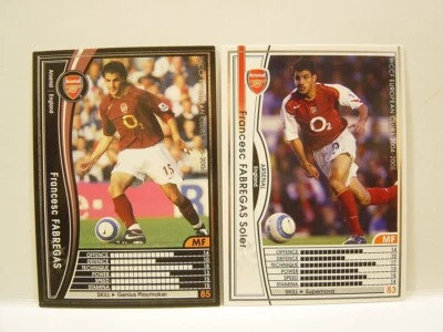 WCCF 2004-05-06 Francesc Fabregas Soler 1987 Spain　No.15 Arsenal FC #009 #007 - Image 1 of 4