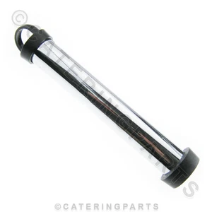 WSP07 200mm OVERFLOW SINK PLUG CHROME STAND PIPE RUBBER CONE FITS 42mm-45mm HOLE